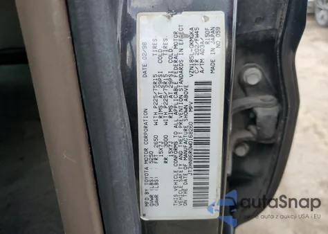 1998 Toyota 4Runner Sr5 from USA, damaged, VIN JT3HN86R0W0168260